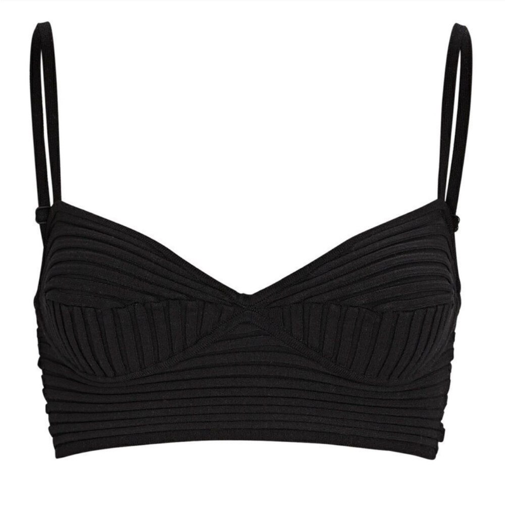 Jonathan Simkhai Linden Rib Bralette
